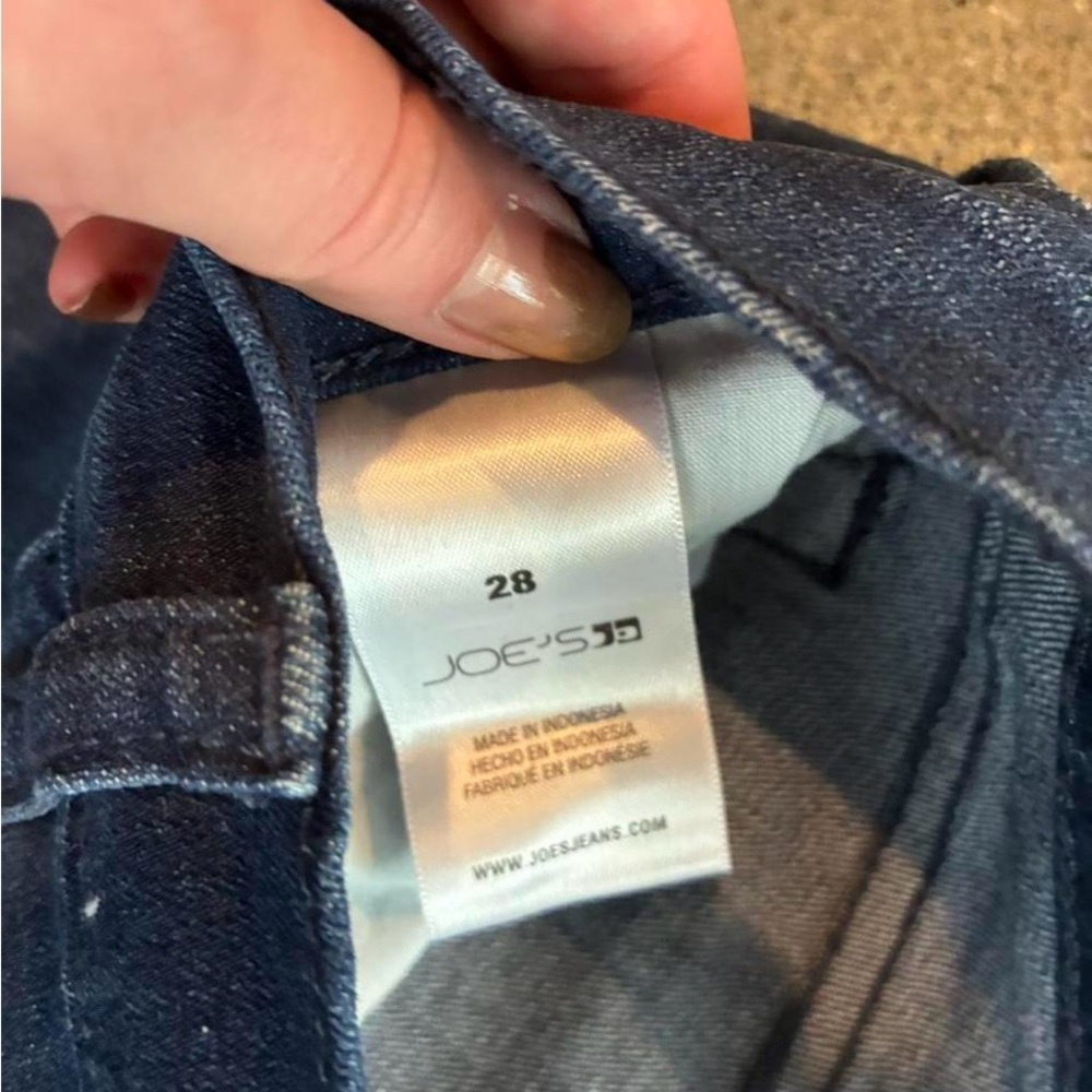 Joe's Jeans Dark Blue Ankle & Cropped Women's Jeans - Picture 7 of 7